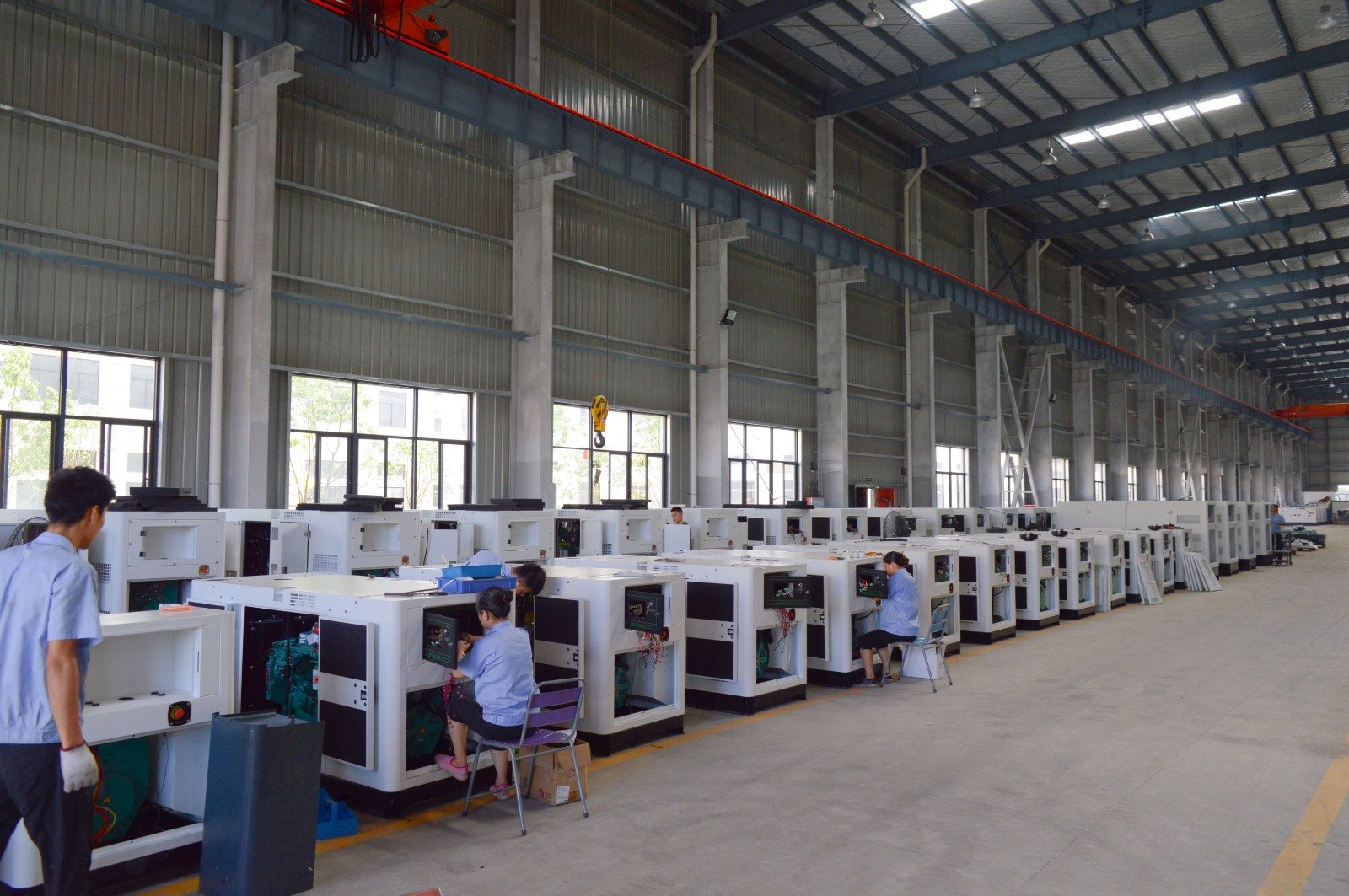 Generator production and wiring