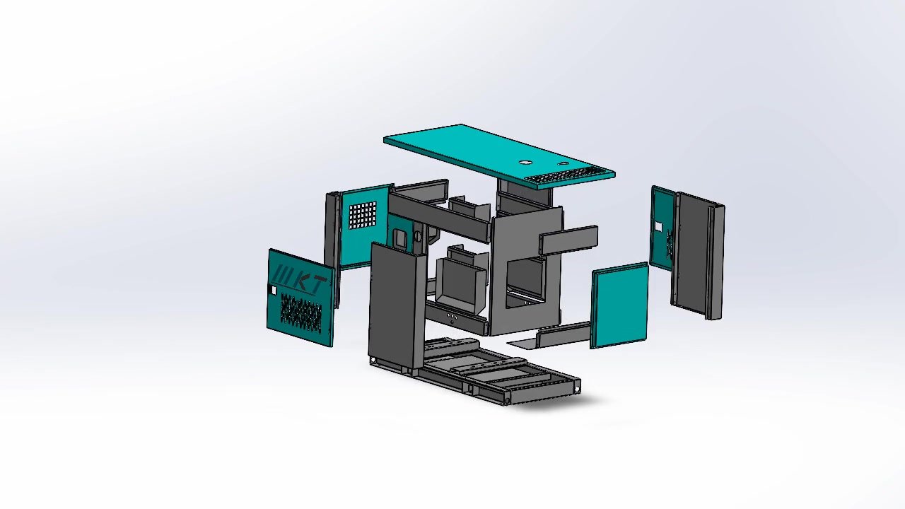 MKT soundproof canopy or enclosure assembly